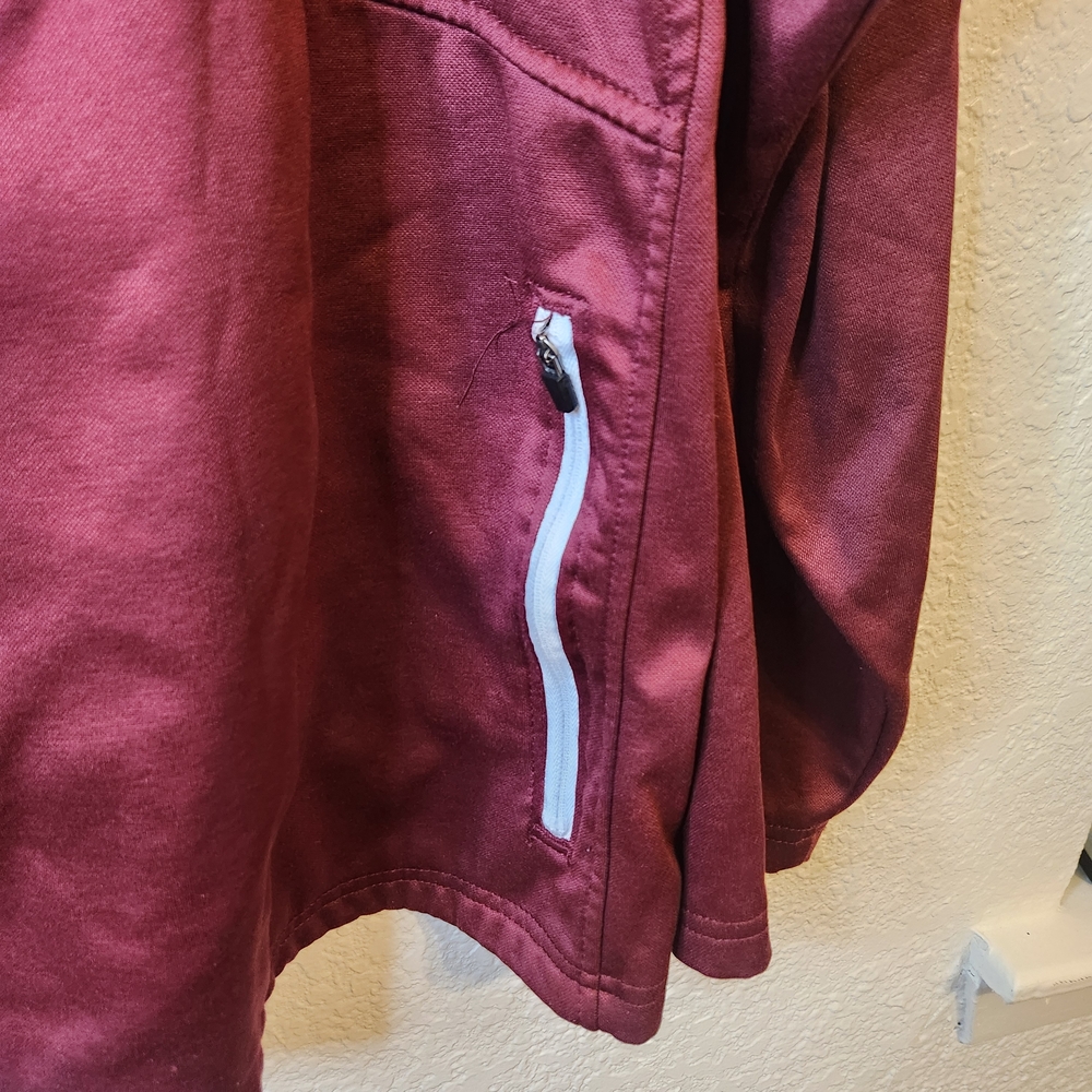 Rivalry Threads 91 Texas A&M Aggies Jacket Burgundy Full Zip Long Sleeve Mens 2X - Picture 7 of 14